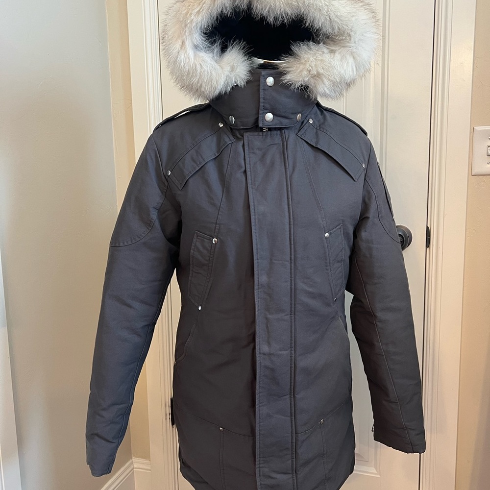 Authentic Moose Knuckles Stirling Parka, Men’s Small